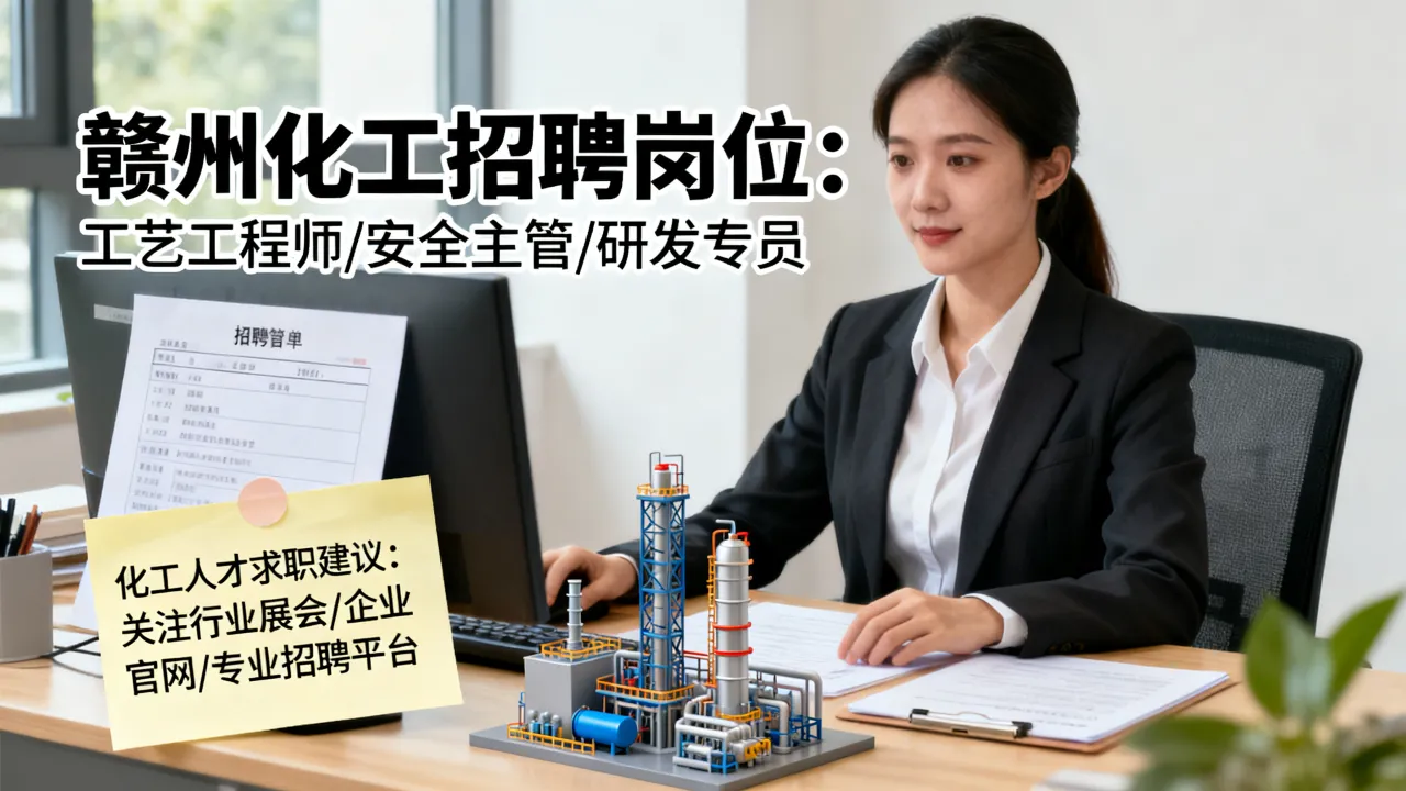 赣州化工招聘有哪些岗位，化工人才求职怎么找？-图3