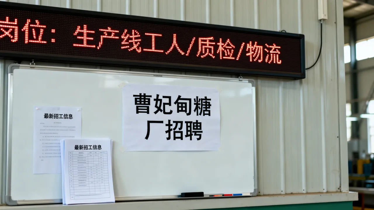曹妃甸糖厂招聘靠谱吗？怎么查最新招工信息？-图2