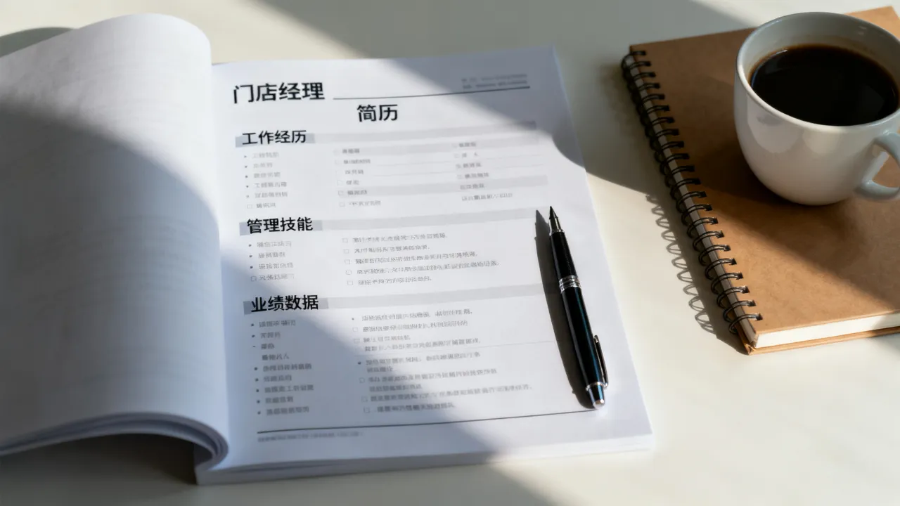 门店经理简历怎么写？有哪些写作要点和技巧？-图2