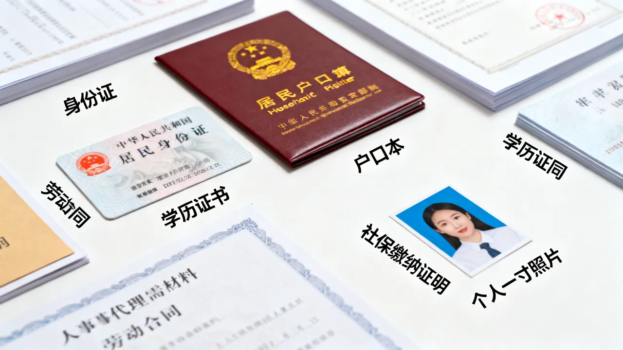 人事代理需要什么材料？办理必备证件清单大全，缺一不可