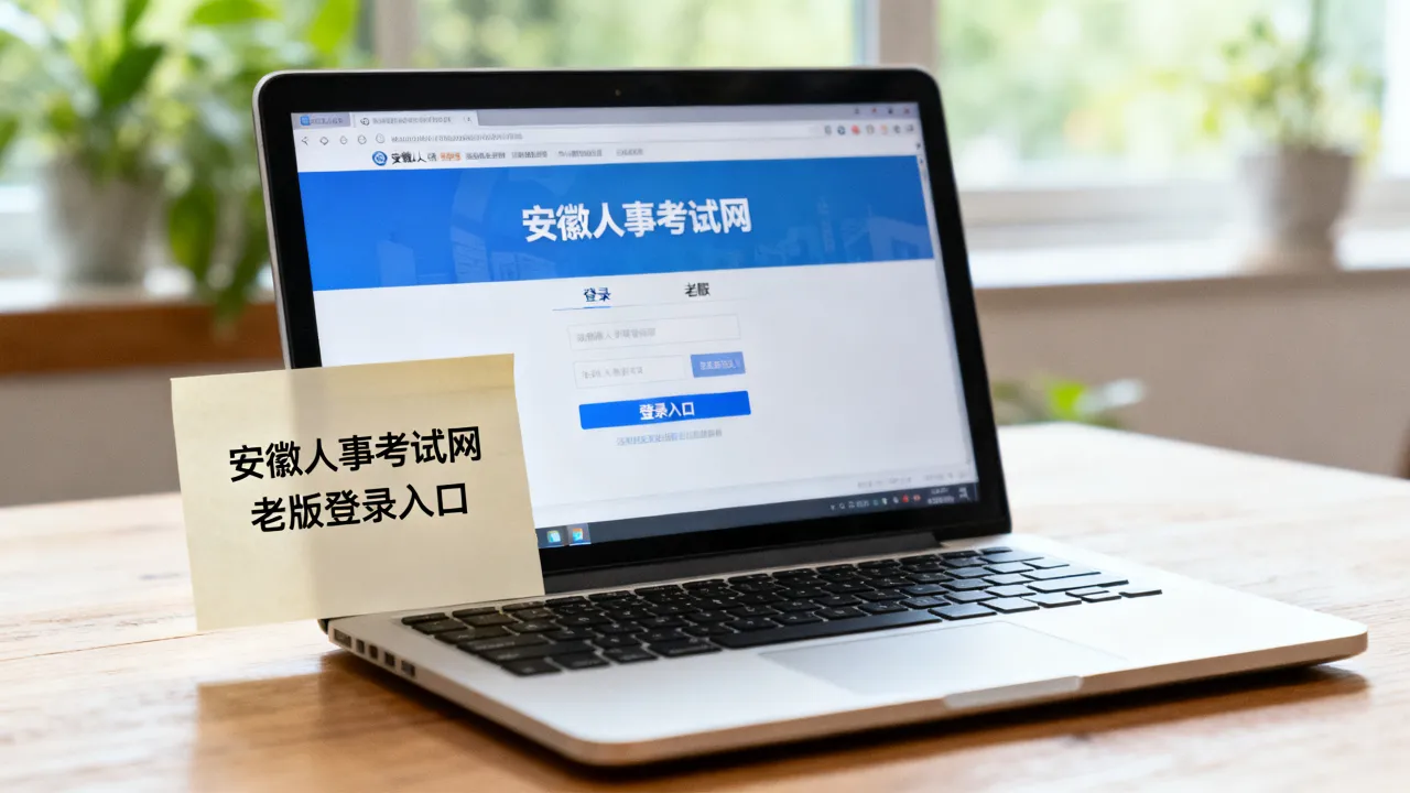 安徽人事考试网老版怎么进不去了,登录入口在哪?