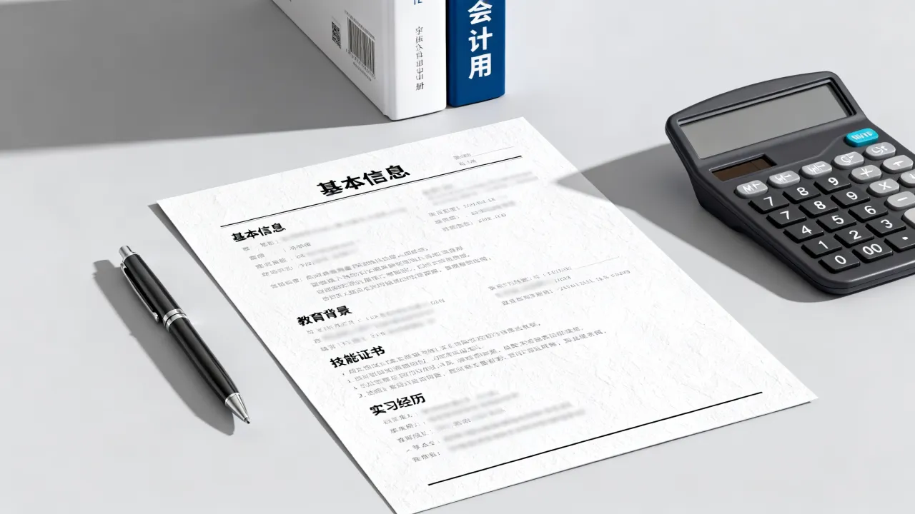 想做会计简历怎么写？零经验会计简历怎么写好-图3