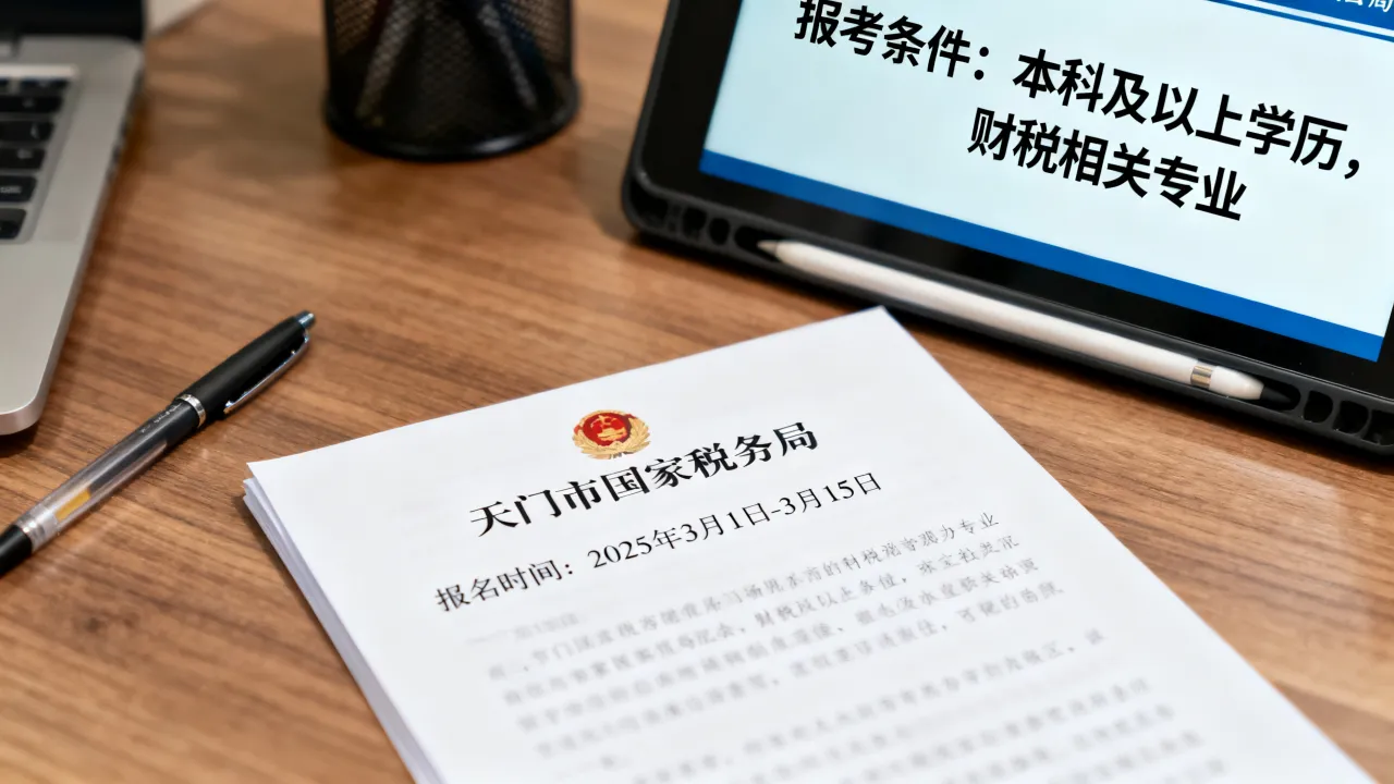 天门国税招聘怎么报名,天门市国家税务局报考条件是什么?-图1 天门国税招聘怎么报名,天门市国家税务局报考条件是什么?-图1