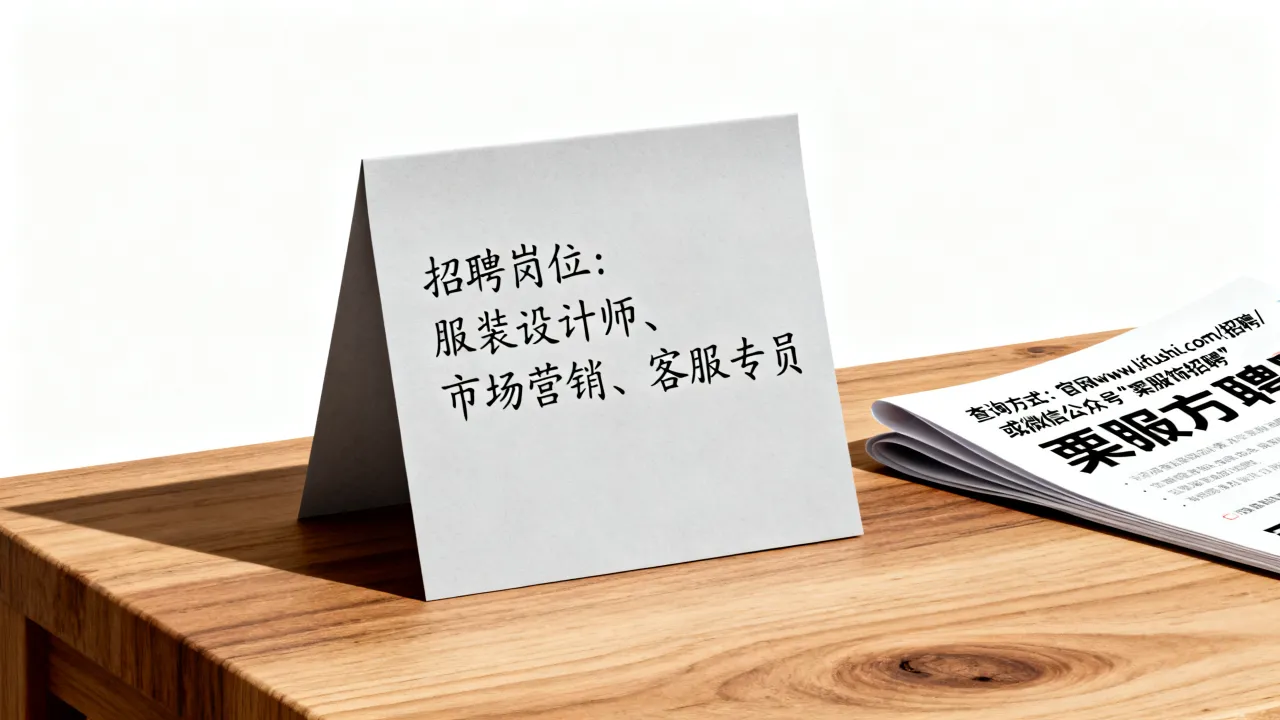 栗服饰招聘有哪些岗位?栗服饰招聘信息怎么查-图1 栗服饰招聘有哪些岗位?栗服饰招聘信息怎么查-图1