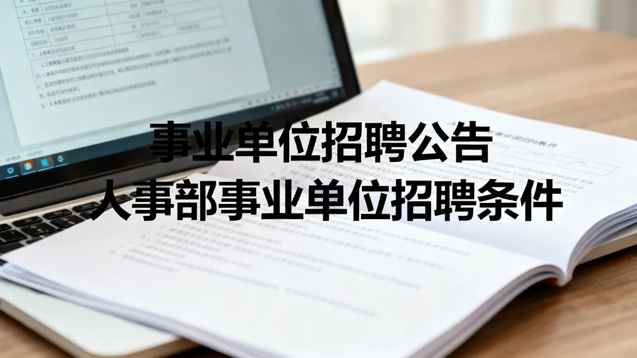 事业单位招聘公告在哪里看,人事部事业单位招聘条件是什么-图2 事业单位招聘公告在哪里看,人事部事业单位招聘条件是什么-图2