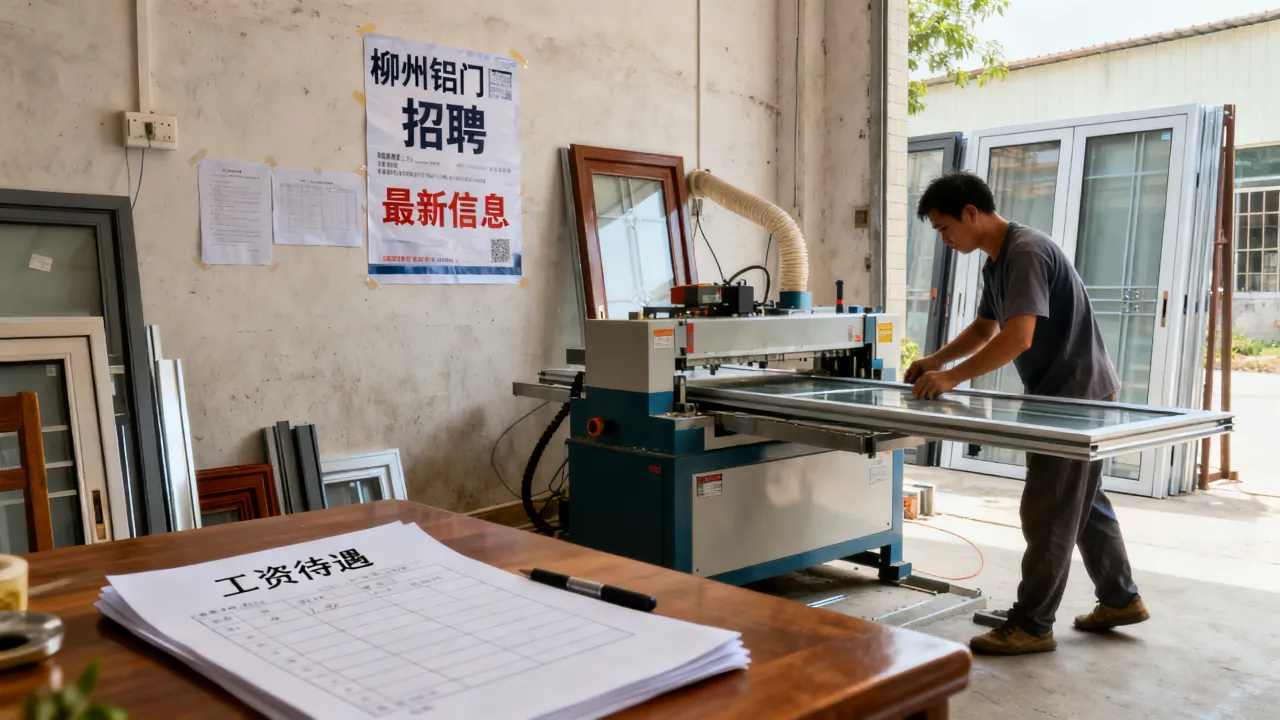 柳州铝门招聘最新信息在哪里找?柳州铝门厂招工工资待遇怎么样-图1 柳州铝门招聘最新信息在哪里找?柳州铝门厂招工工资待遇怎么样-图1