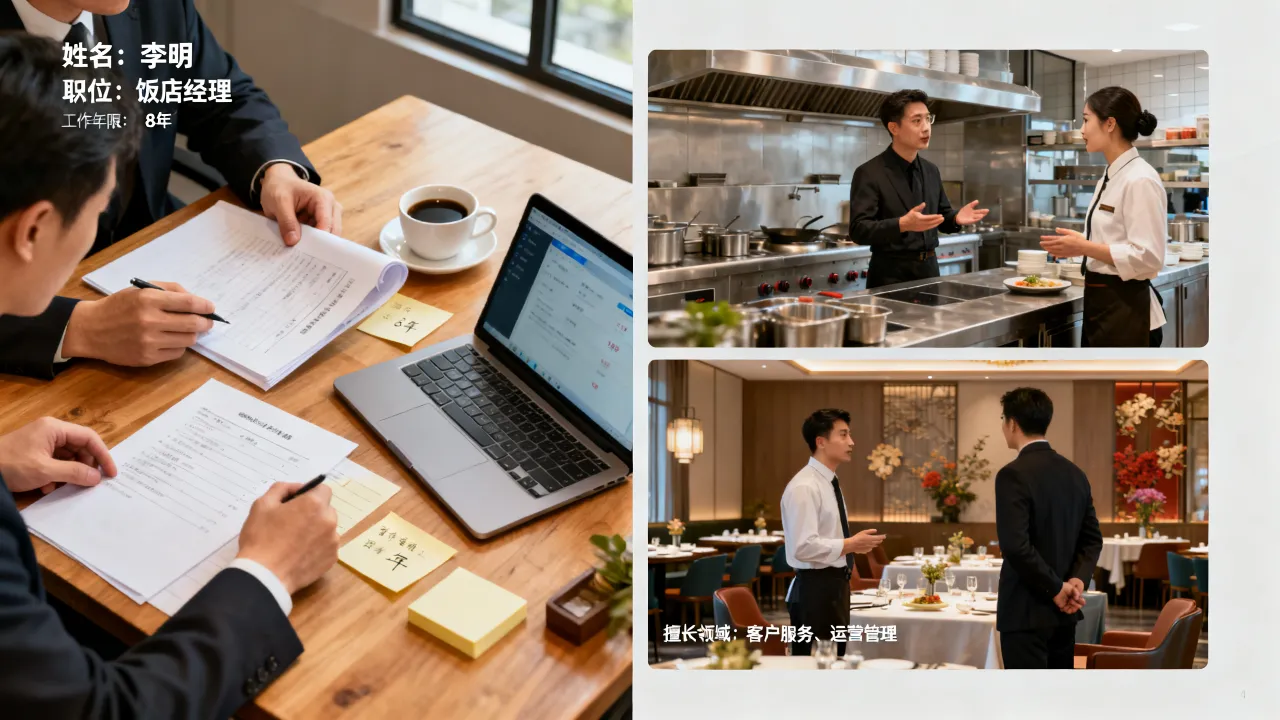 饭店经理简介怎么写,饭店经理个人简介范文怎么写吸引人?-图2 饭店经理简介怎么写,饭店经理个人简介范文怎么写吸引人?-图2