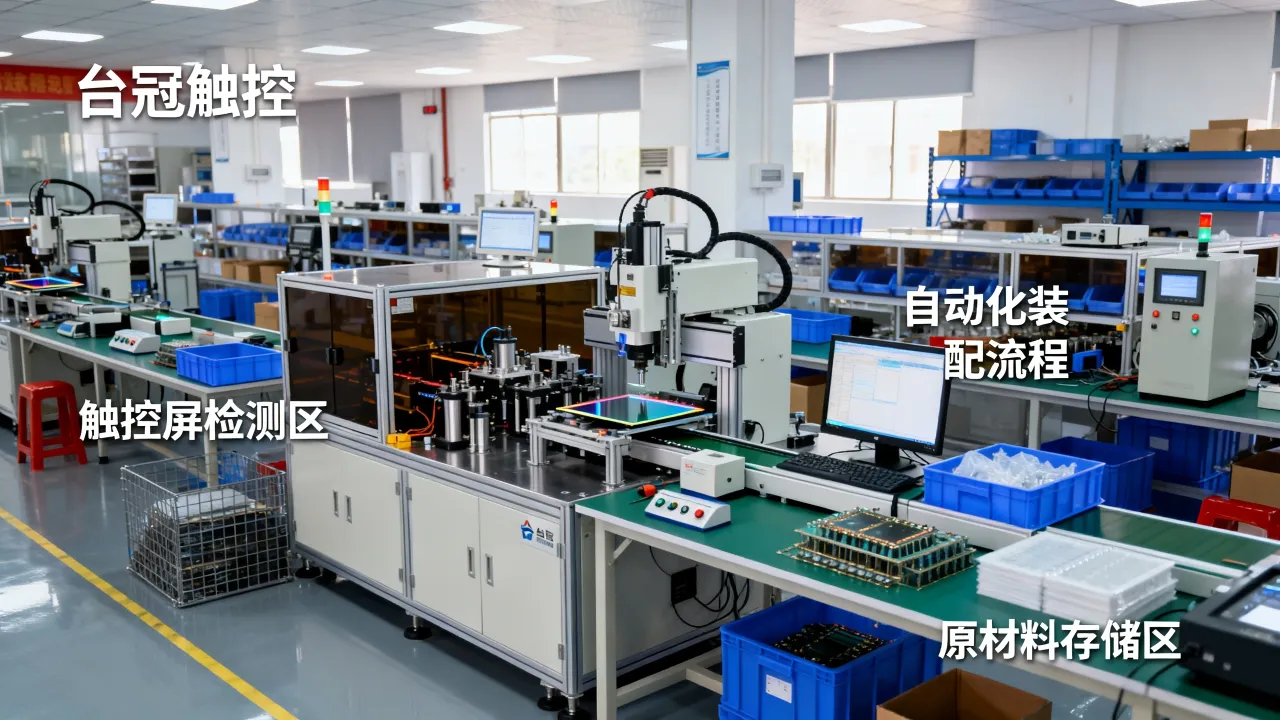 台冠触控怎么样,是正规厂吗?