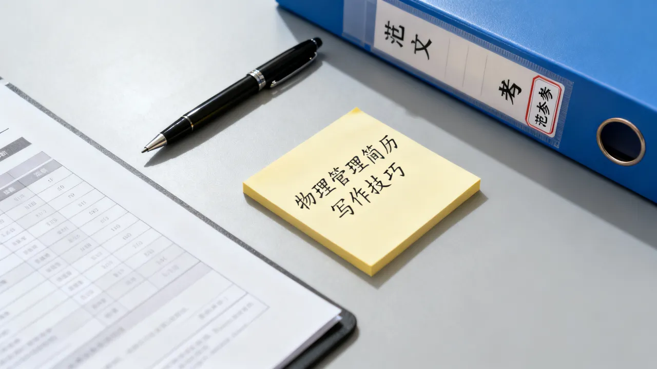 物理管理简历怎么写?物理管理简历写作技巧和范文有哪些-图2 物理管理简历怎么写?物理管理简历写作技巧和范文有哪些-图2