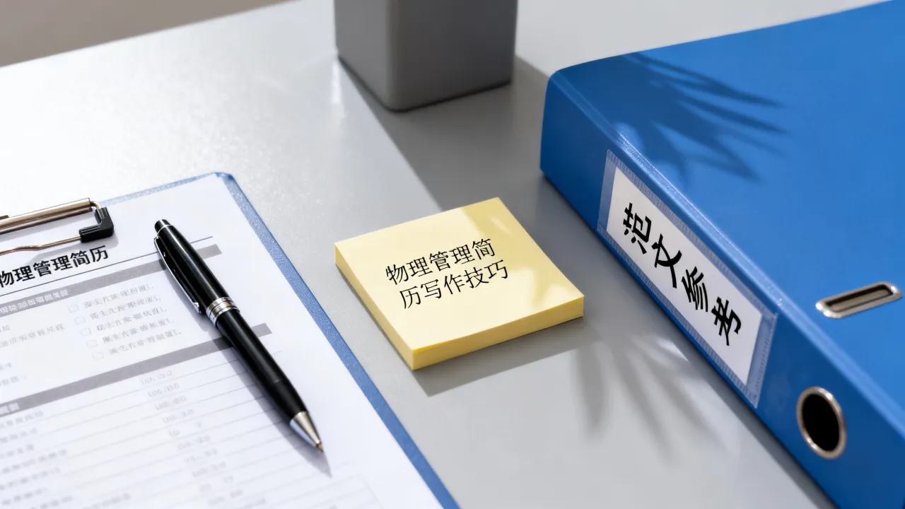 物理管理简历怎么写?物理管理简历写作技巧和范文有哪些-图3 物理管理简历怎么写?物理管理简历写作技巧和范文有哪些-图3