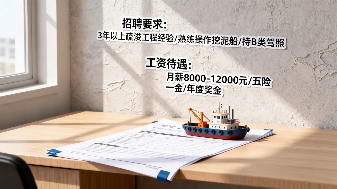 蚌埠疏浚公司招聘有什么要求,工资待遇怎么样?-图2 蚌埠疏浚公司招聘有什么要求,工资待遇怎么样?-图2