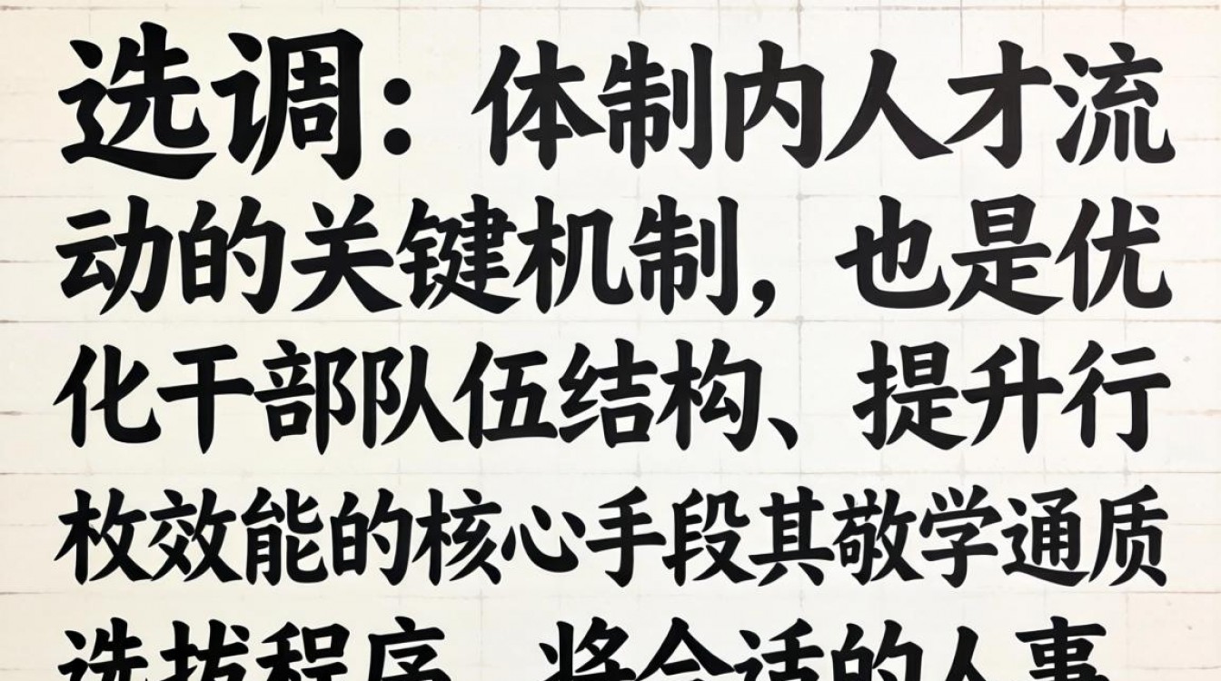 人事选调是什么意思？人事选调条件有哪些要求？-图1