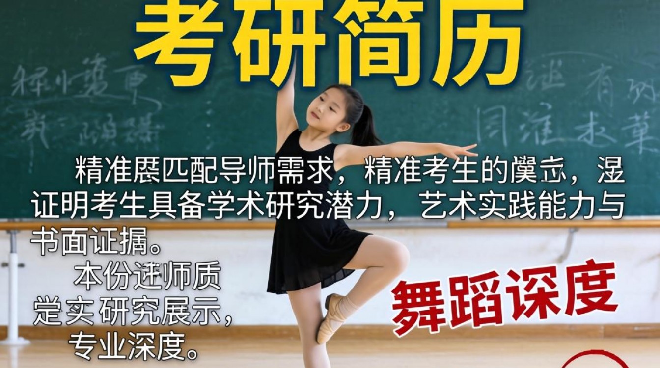 舞蹈考研简历怎么写？高分简历模板分享-图3