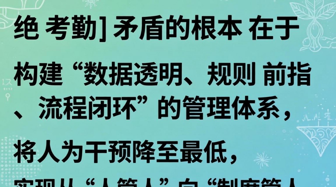 如何避免考勤矛盾?考勤管理常见问题及解决方案-图3 如何避免考勤矛盾?考勤管理常见问题及解决方案-图3