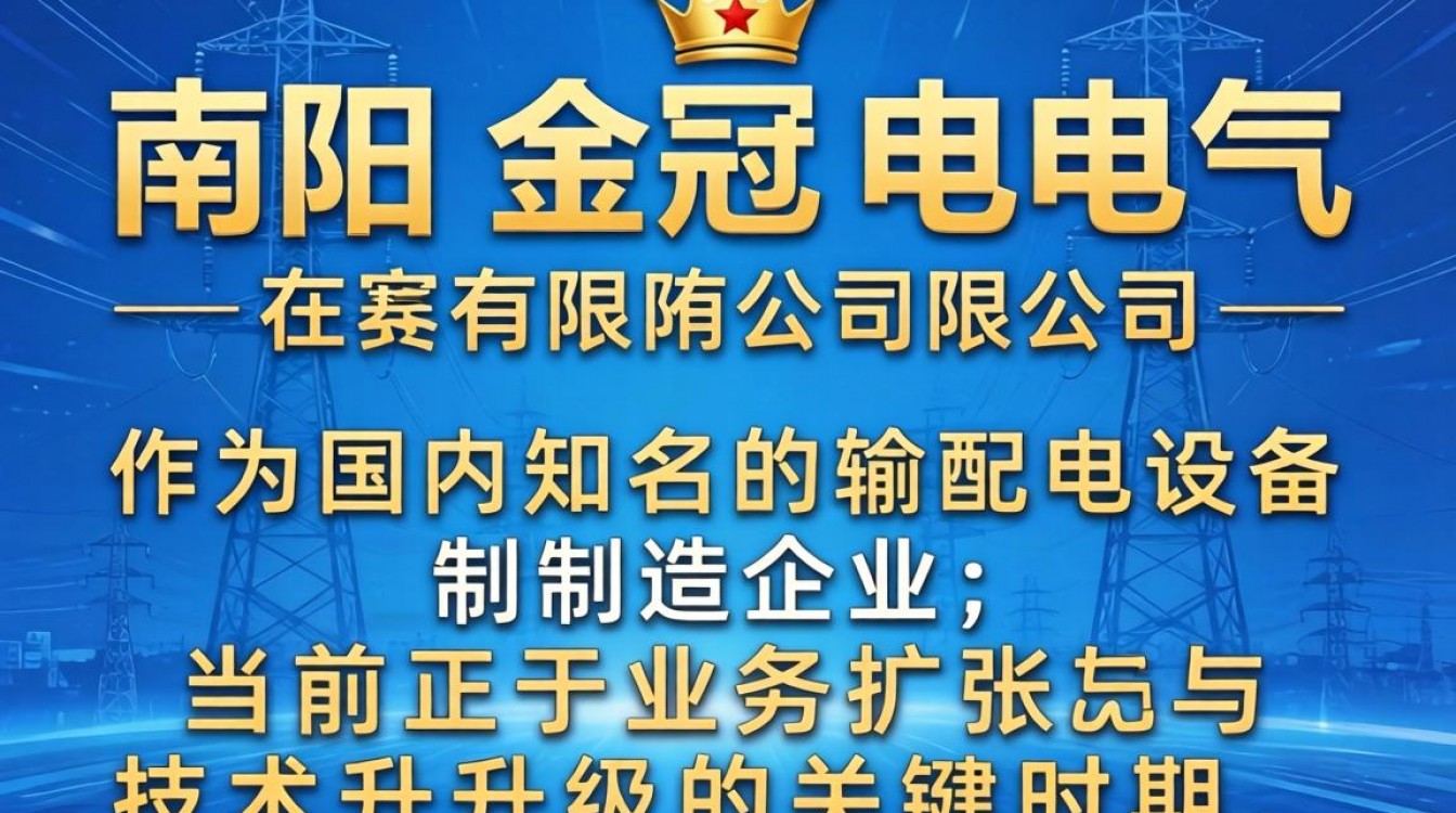 南阳金冠电气有限公司招聘吗?最新招聘信息及待遇详解-图2 南阳金冠电气有限公司招聘吗?最新招聘信息及待遇详解-图2