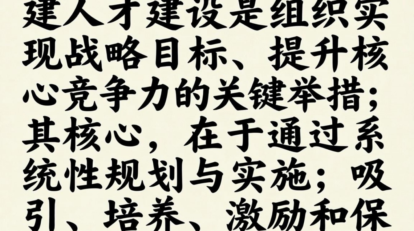 企业人才建设阐述应包含哪些核心要素与具体路径?企业人才建设核心要素有哪些?-图3 企业人才建设阐述应包含哪些核心要素与具体路径?企业人才建设核心要素有哪些?-图3