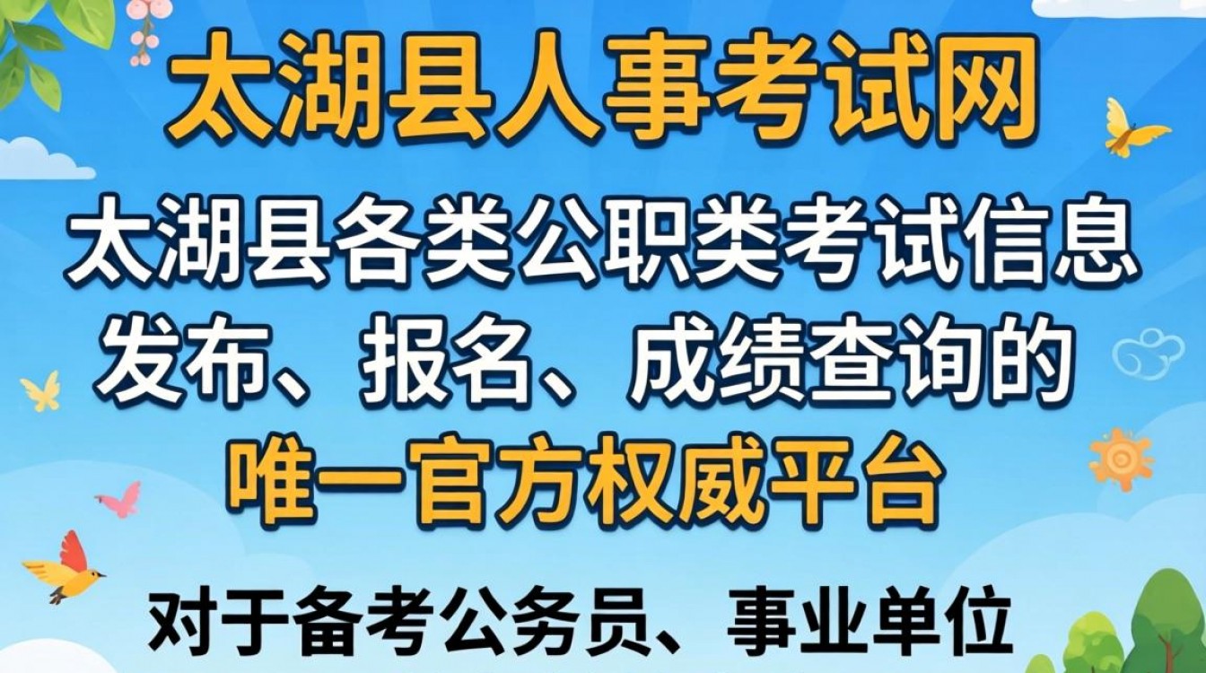 太湖县人事考试网官网入口在哪,太湖县人事考试网报名入口-图2 太湖县人事考试网官网入口在哪,太湖县人事考试网报名入口-图2