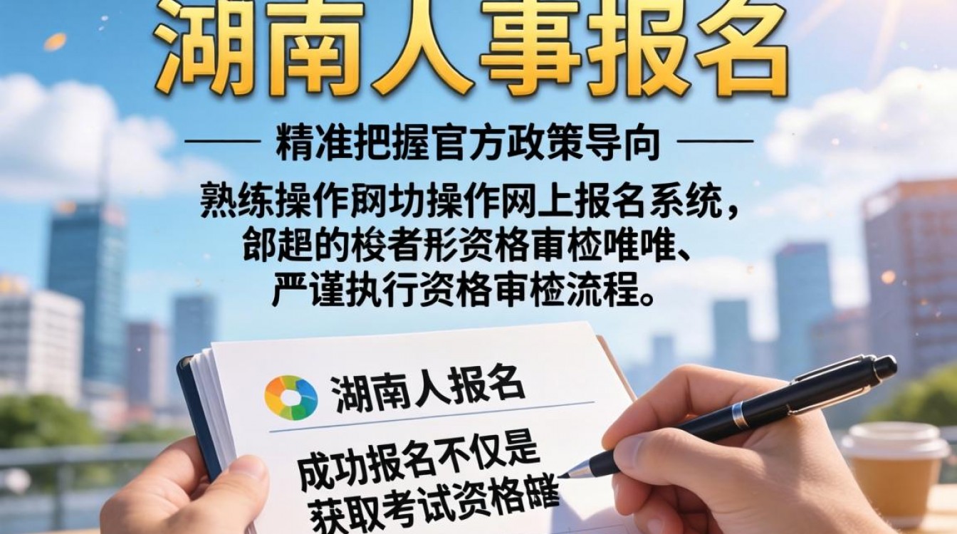 湖南人事报名入口在哪?湖南人事考试网官网报名流程详解-图2 湖南人事报名入口在哪?湖南人事考试网官网报名流程详解-图2