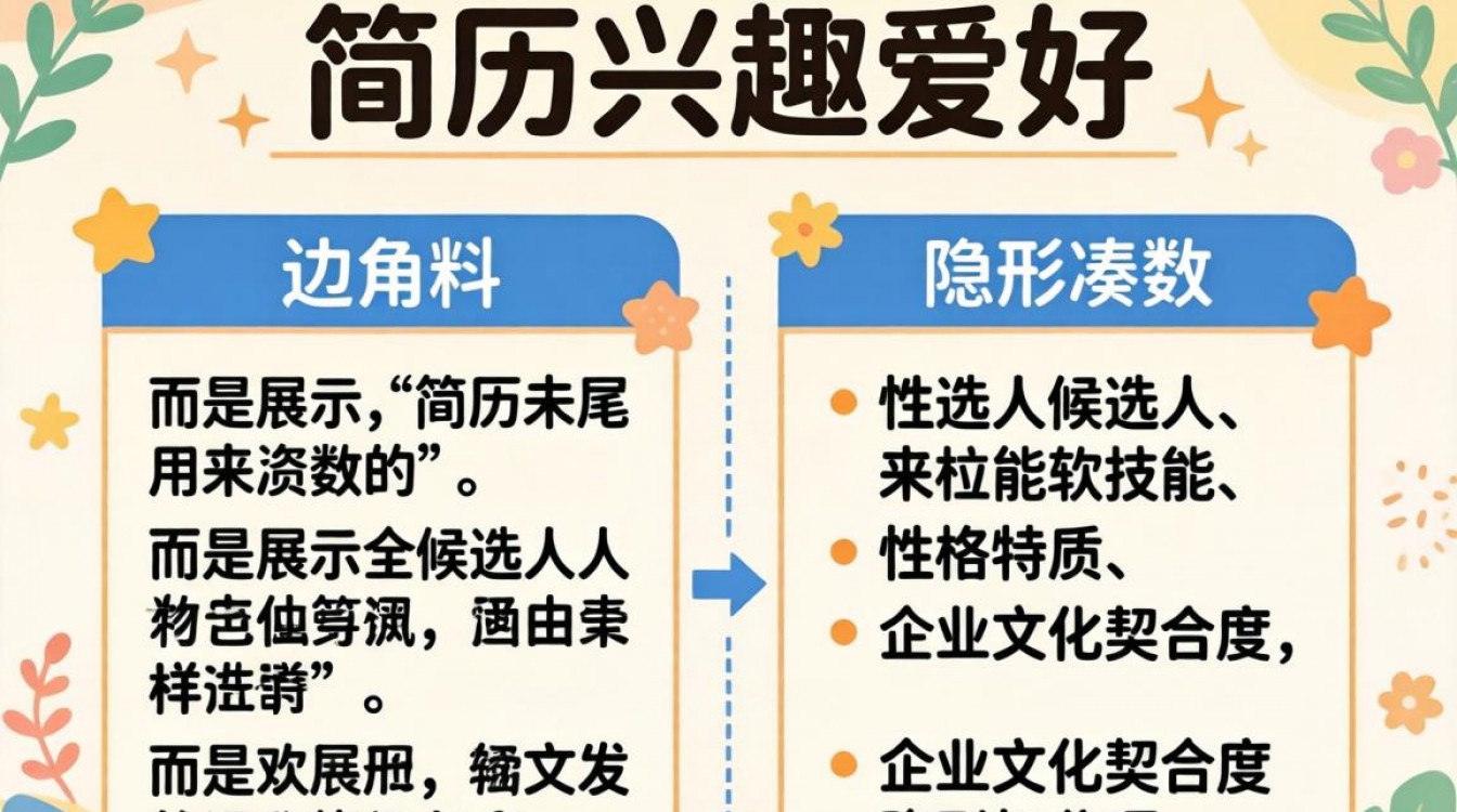 简历爱好怎么填，求职简历特长爱好怎么写最加分？