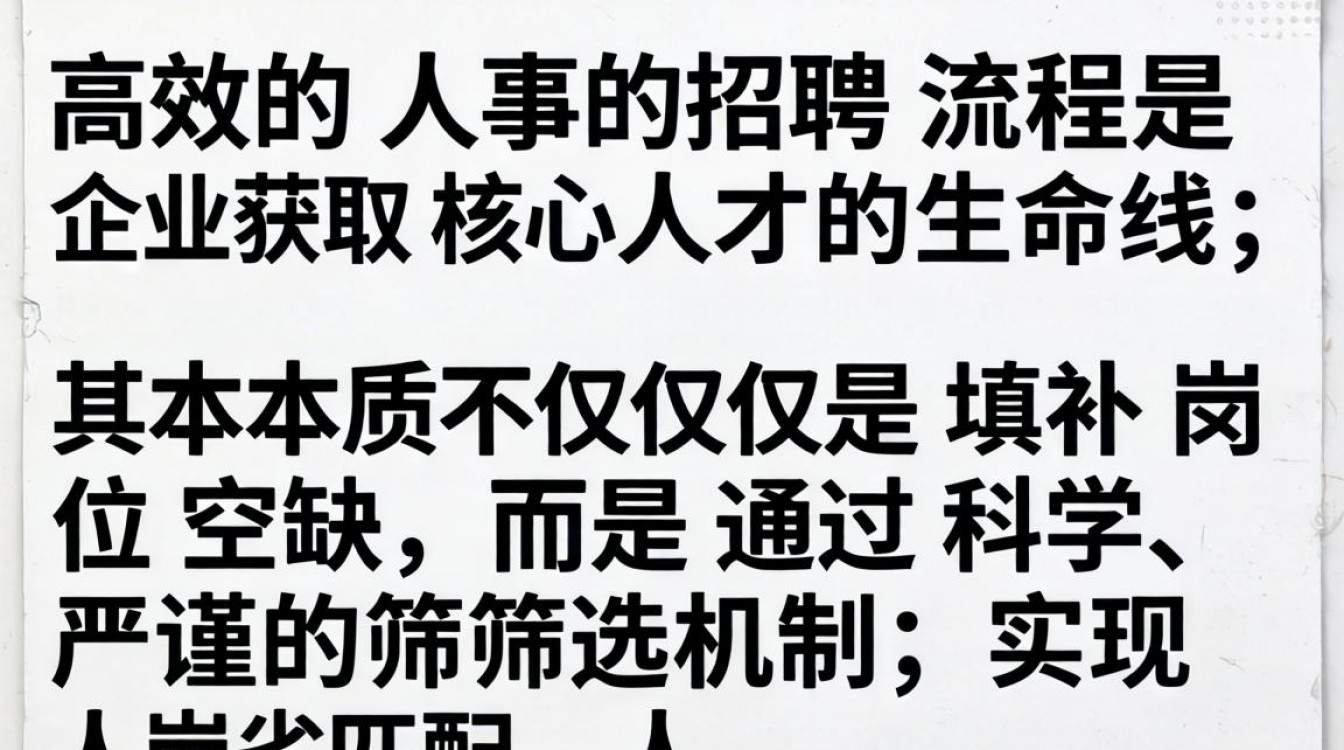 人事招聘的流程是怎样的?企业人事招聘流程详细步骤-图2 人事招聘的流程是怎样的?企业人事招聘流程详细步骤-图2