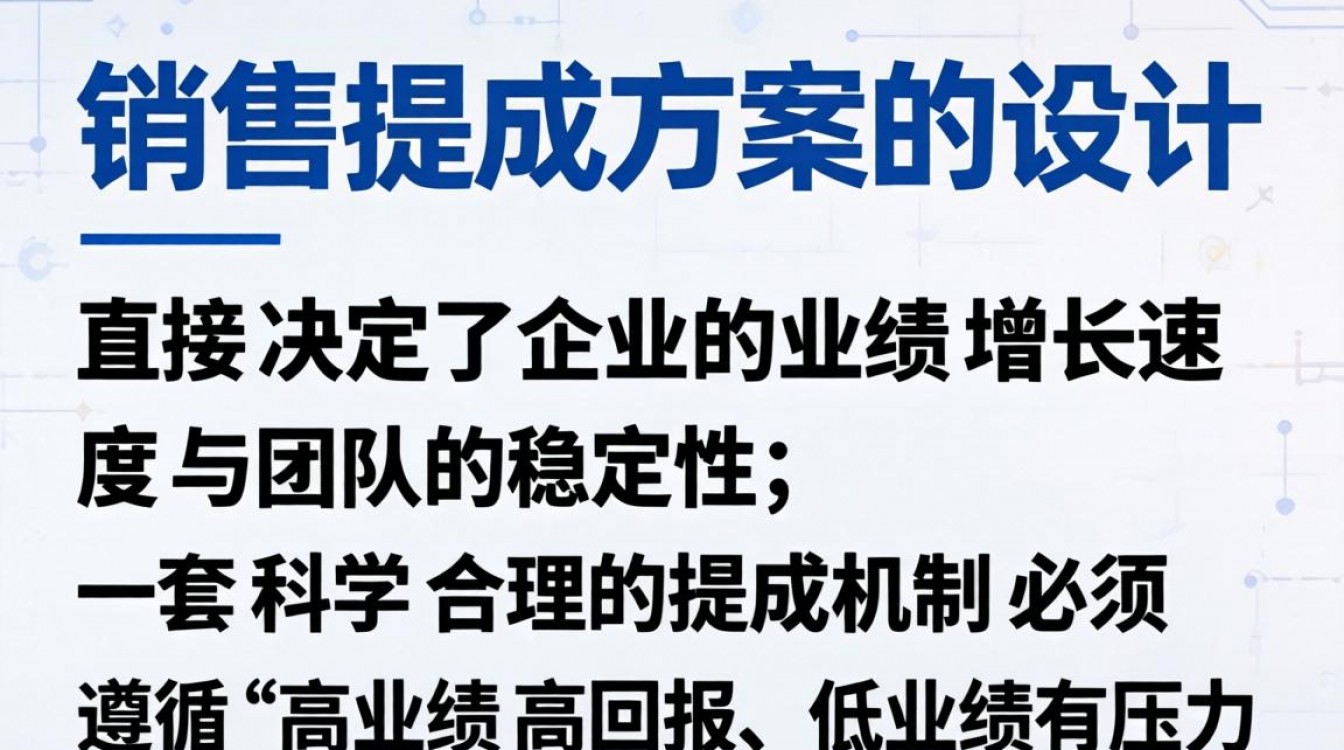 销售如何给提成？销售提成方案怎么设计最合理