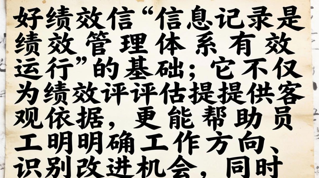 如何做好绩效信息记录？绩效记录怎么写才规范？-图3