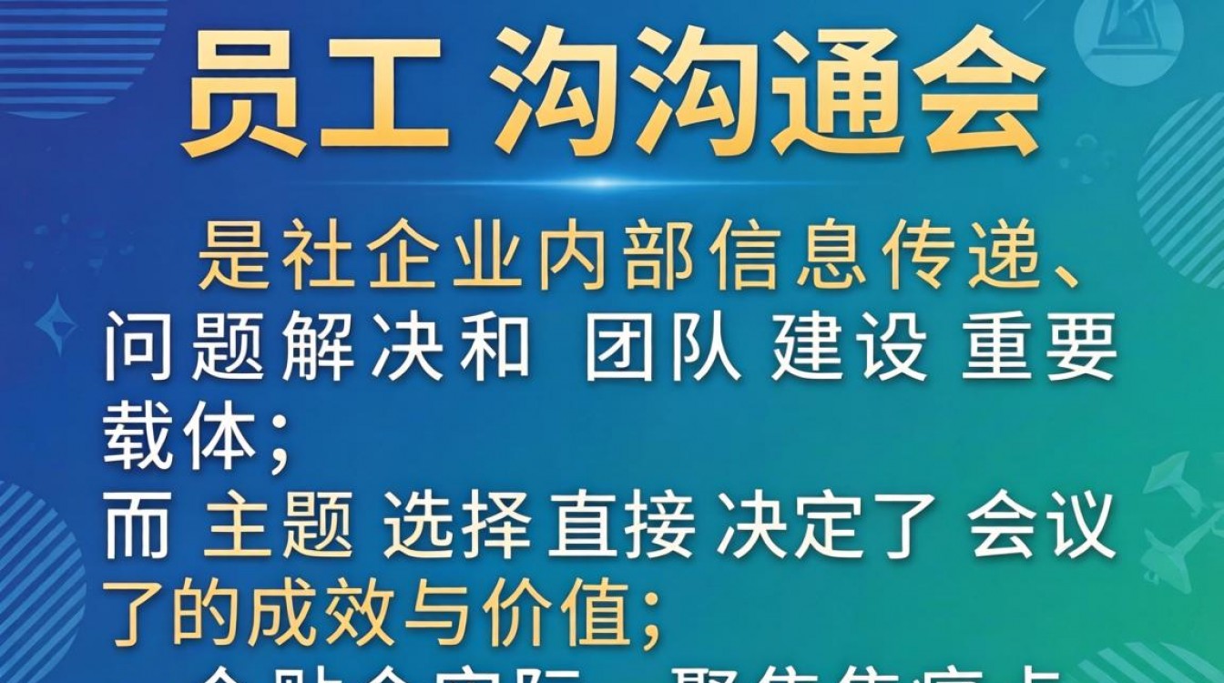 如何高效选员工沟通会主题?员工沟通会主题有哪些?-图2 如何高效选员工沟通会主题?员工沟通会主题有哪些?-图2