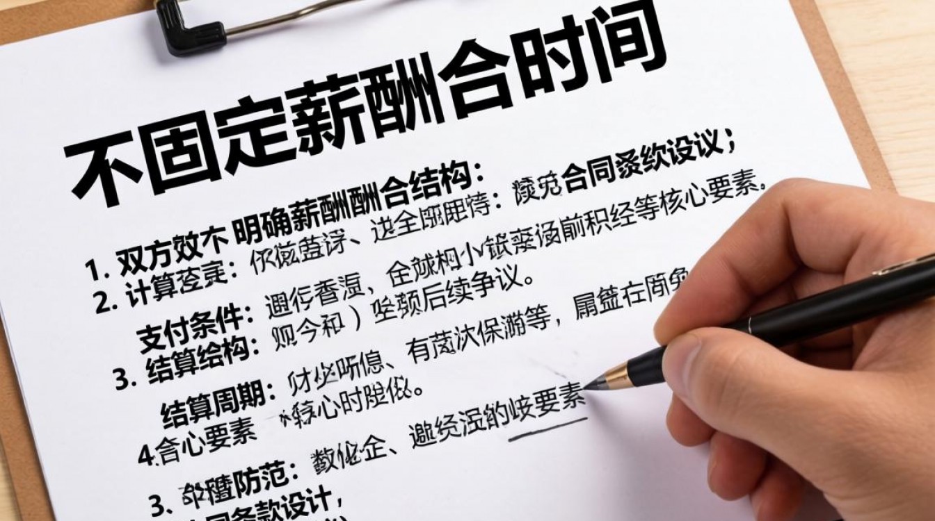 不固定薪酬合同怎么签?约定规则与风险规避指南-图3 不固定薪酬合同怎么签?约定规则与风险规避指南-图3