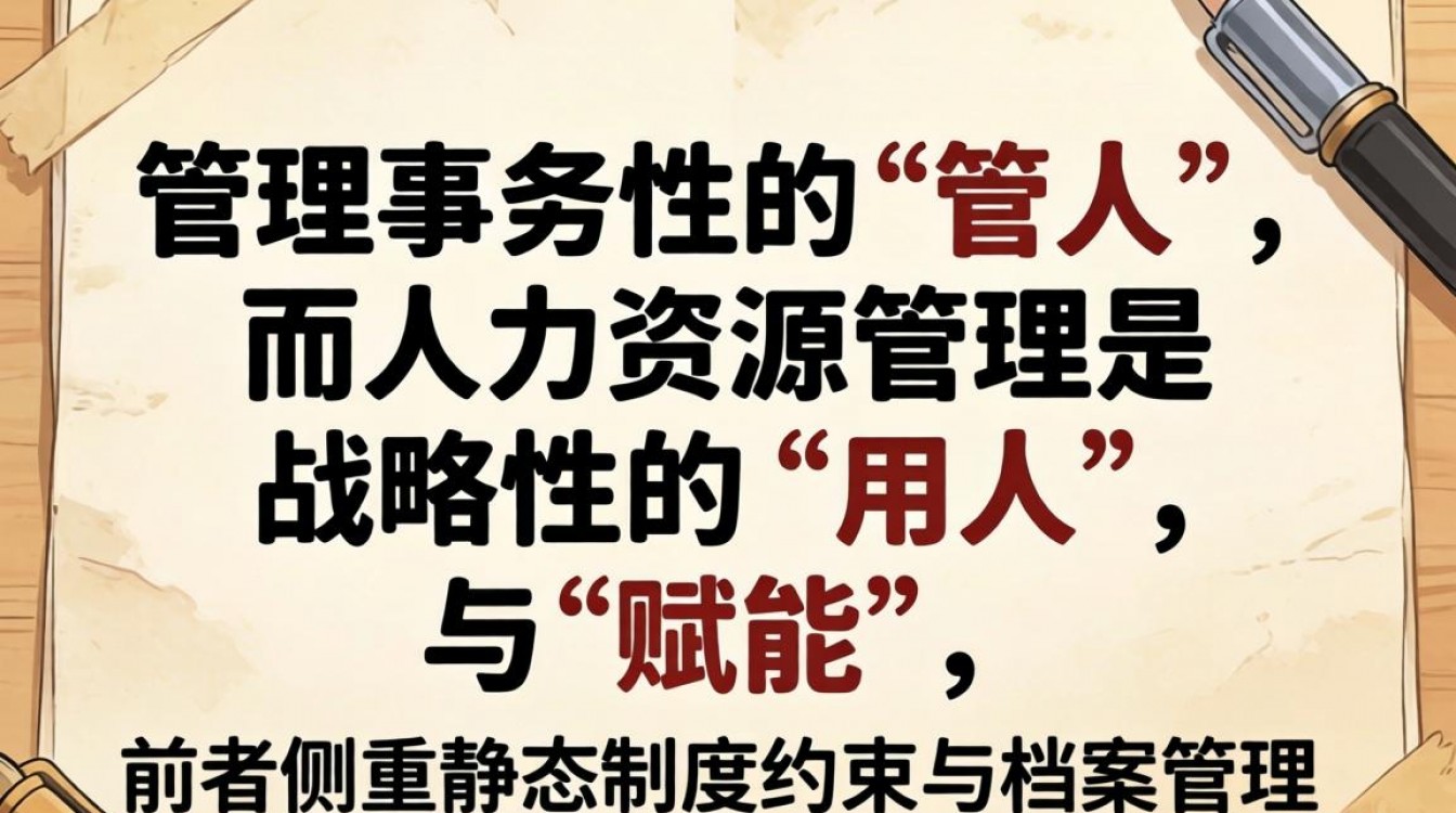 人事与人力资源的区别-图2