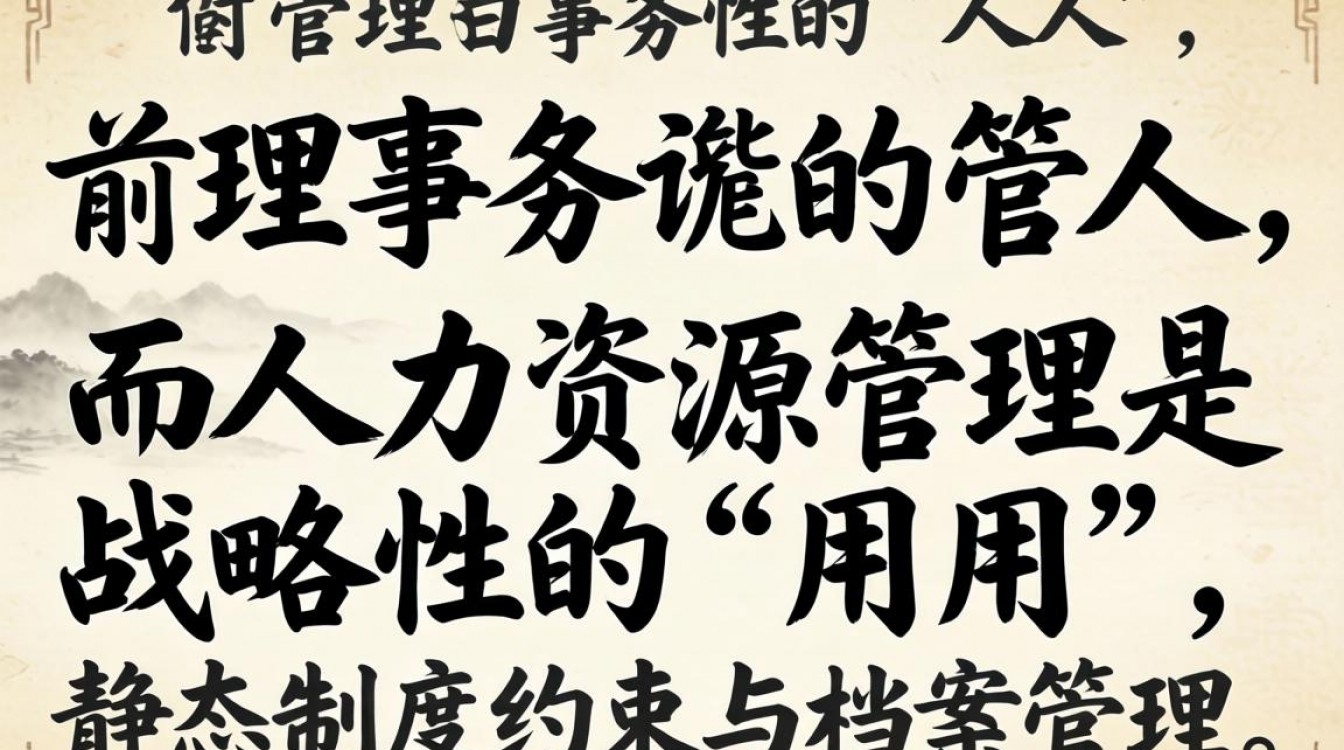 人事与人力资源的区别-图3