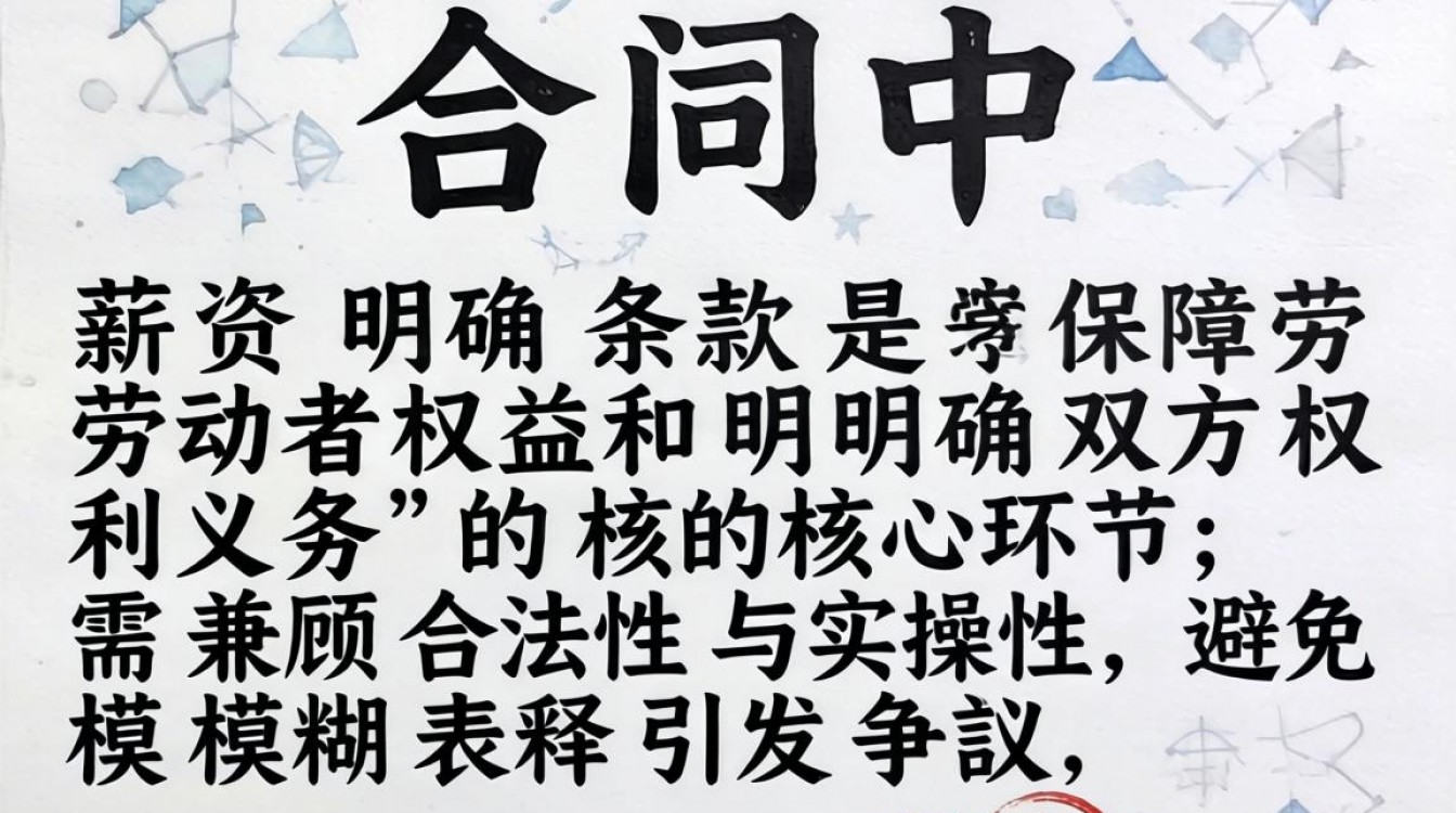 合同中薪资具体怎么写才规范且避免纠纷?薪资条款怎么写才合法?-图3 合同中薪资具体怎么写才规范且避免纠纷?薪资条款怎么写才合法?-图3