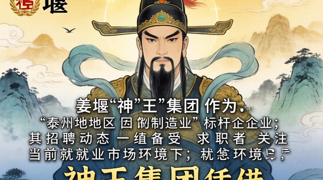 姜堰神王集团招聘最新信息,姜堰神王集团还在招人吗?-图1 姜堰神王集团招聘最新信息,姜堰神王集团还在招人吗?-图1