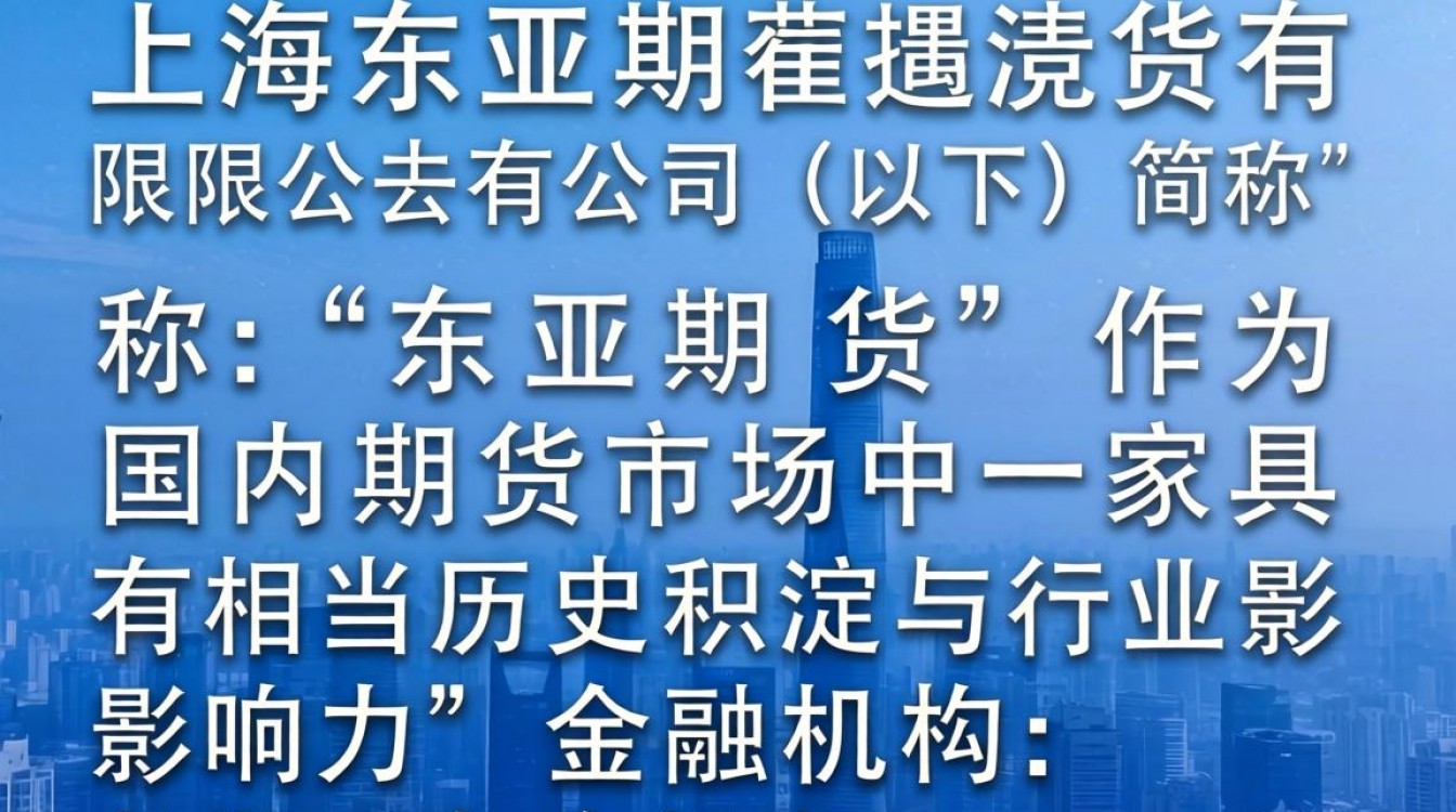 上海东亚期货怎么样？上海东亚期货正规安全吗？-图1