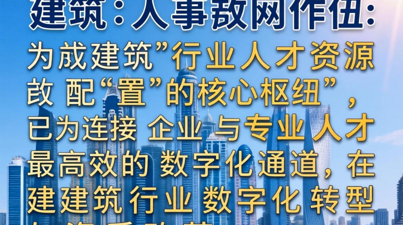 建筑人事网是什么?建筑人才招聘网站推荐-图2 建筑人事网是什么?建筑人才招聘网站推荐-图2