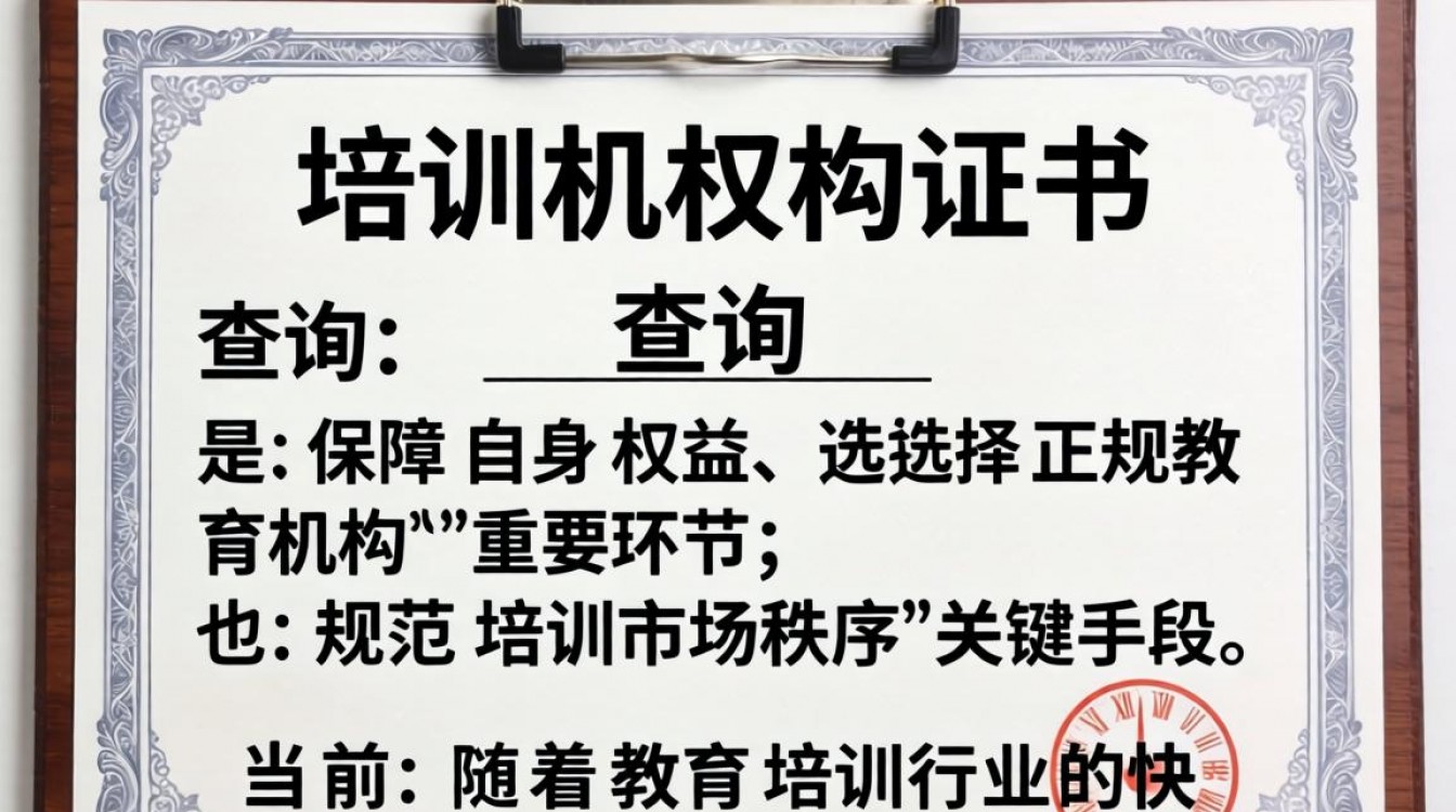 培训机构证件如何查询？官方查询渠道有哪些？-图1