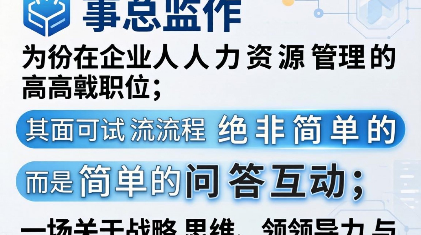 人事总监面试会问什么?人事总监面试常见问题有哪些?-图2 人事总监面试会问什么?人事总监面试常见问题有哪些?-图2