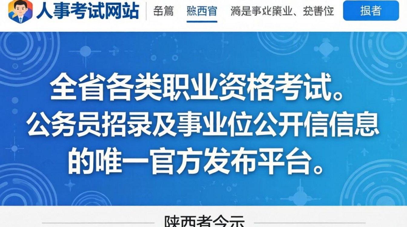 陕西省人事考试网站官网入口在哪，陕西省人事考试网报名入口-图2