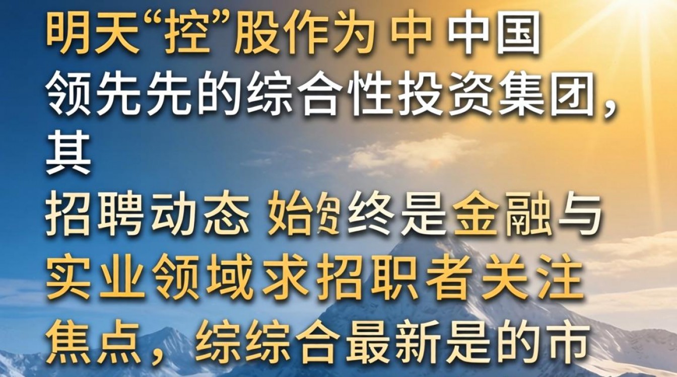 明天控股招聘最新消息,明天控股招聘信息哪里有?-图3 明天控股招聘最新消息,明天控股招聘信息哪里有?-图3