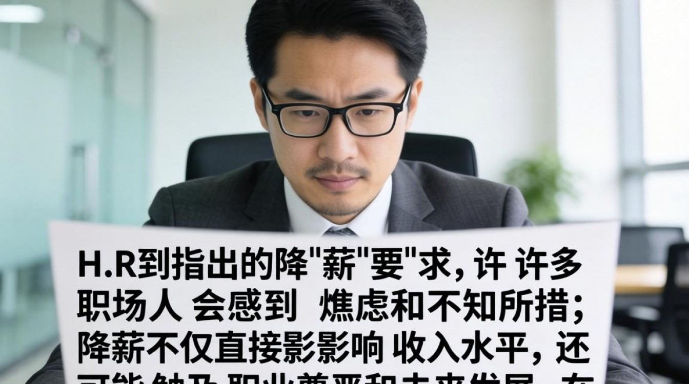 降薪要求来了如何应对？降薪后怎么和老板谈条件？-图1