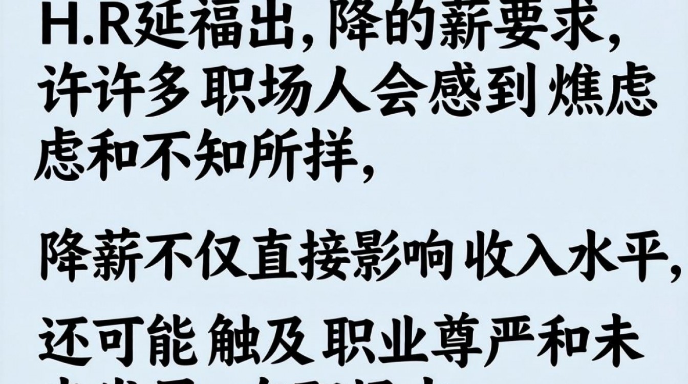降薪要求来了如何应对？降薪后怎么和老板谈条件？-图2