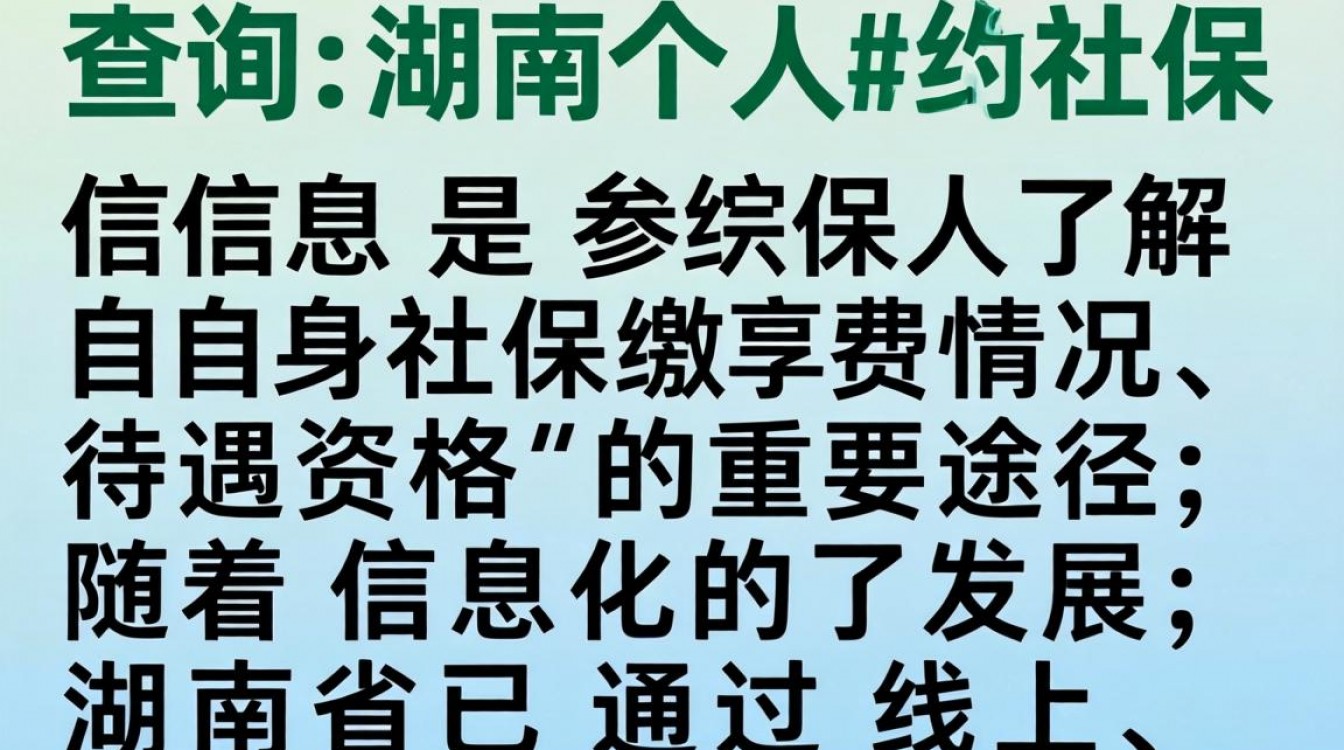 湖南个人社保查询官网入口是什么?在线怎么查缴费记录?-图1 湖南个人社保查询官网入口是什么?在线怎么查缴费记录?-图1
