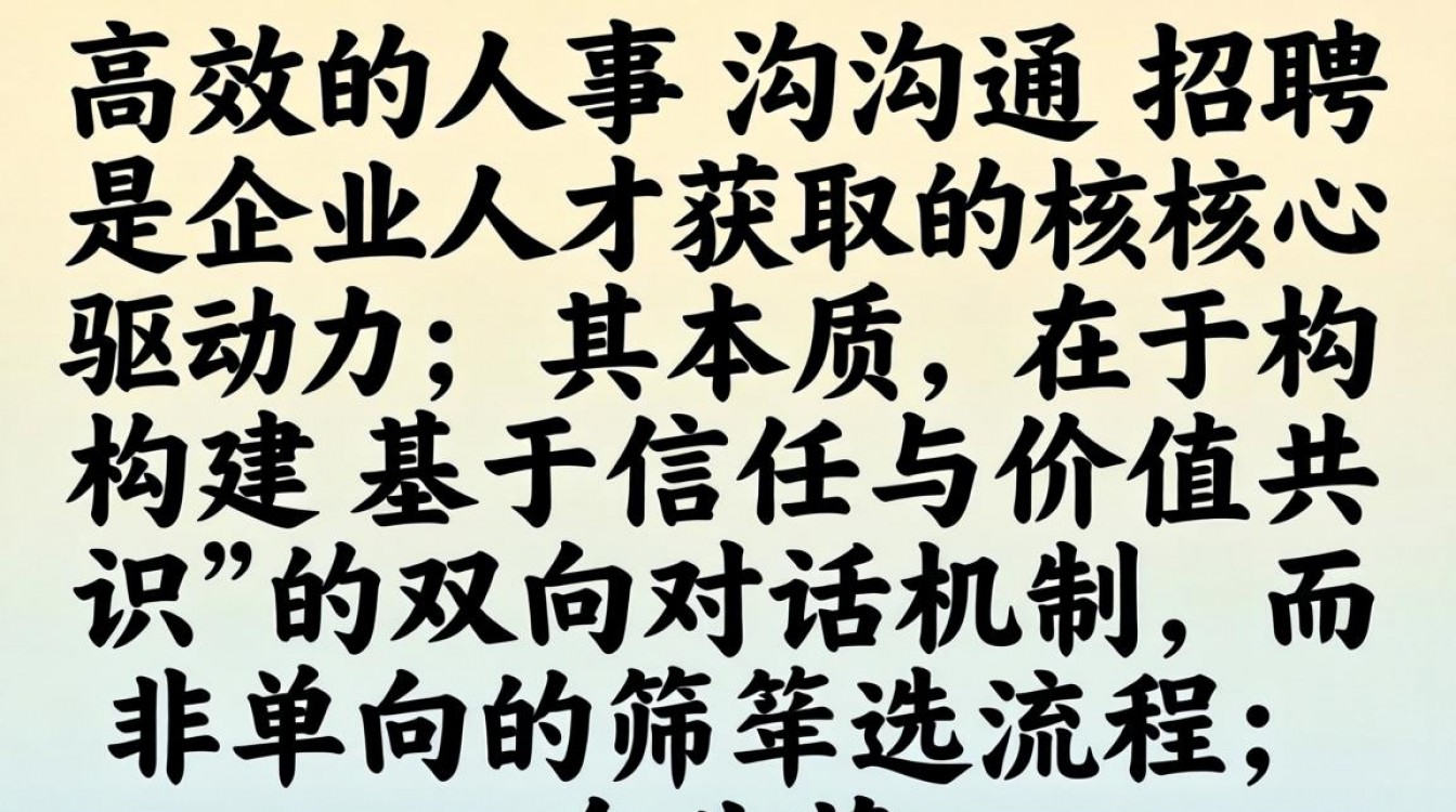 人事沟通招聘怎么做?招聘沟通技巧有哪些?-图1 人事沟通招聘怎么做?招聘沟通技巧有哪些?-图1