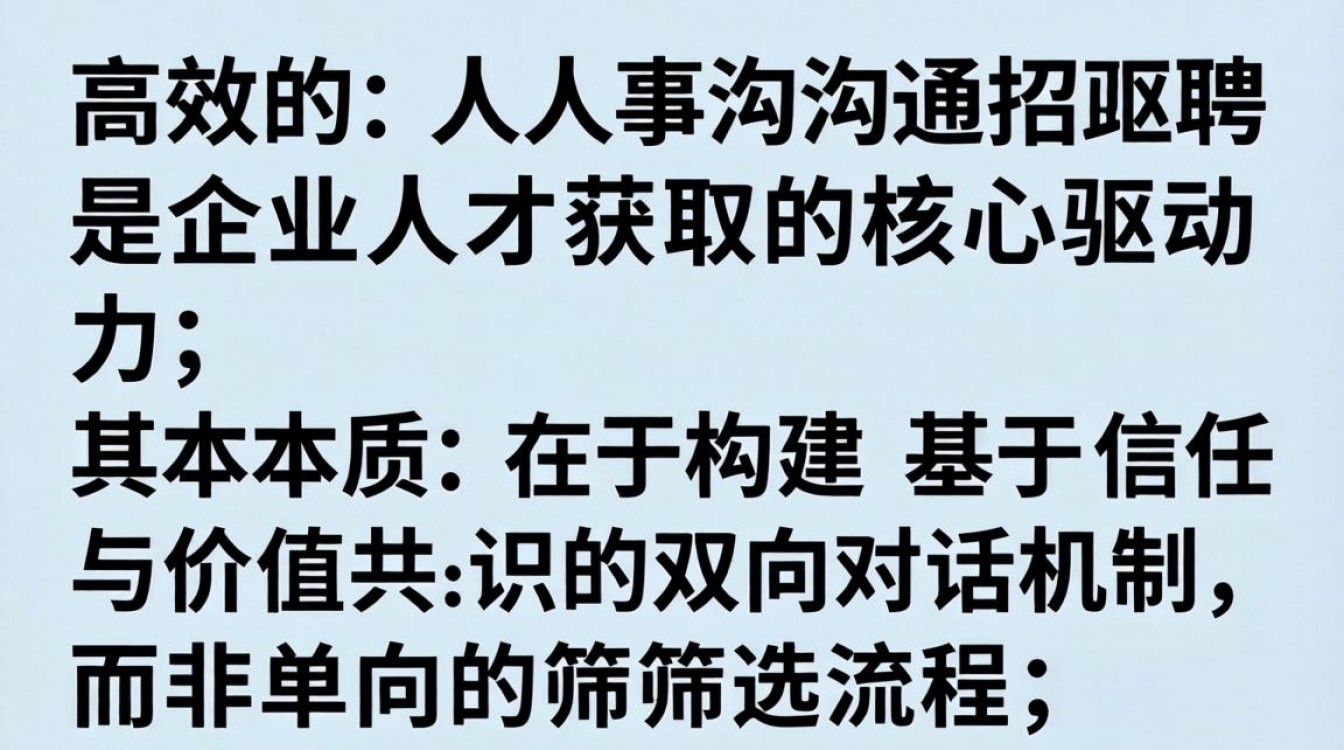 人事沟通招聘怎么做?招聘沟通技巧有哪些?-图2 人事沟通招聘怎么做?招聘沟通技巧有哪些?-图2
