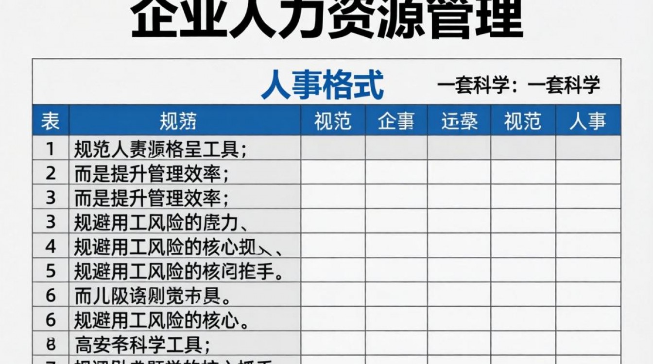人事表格怎么做?分享人事常用表格模板大全-图1 人事表格怎么做?分享人事常用表格模板大全-图1