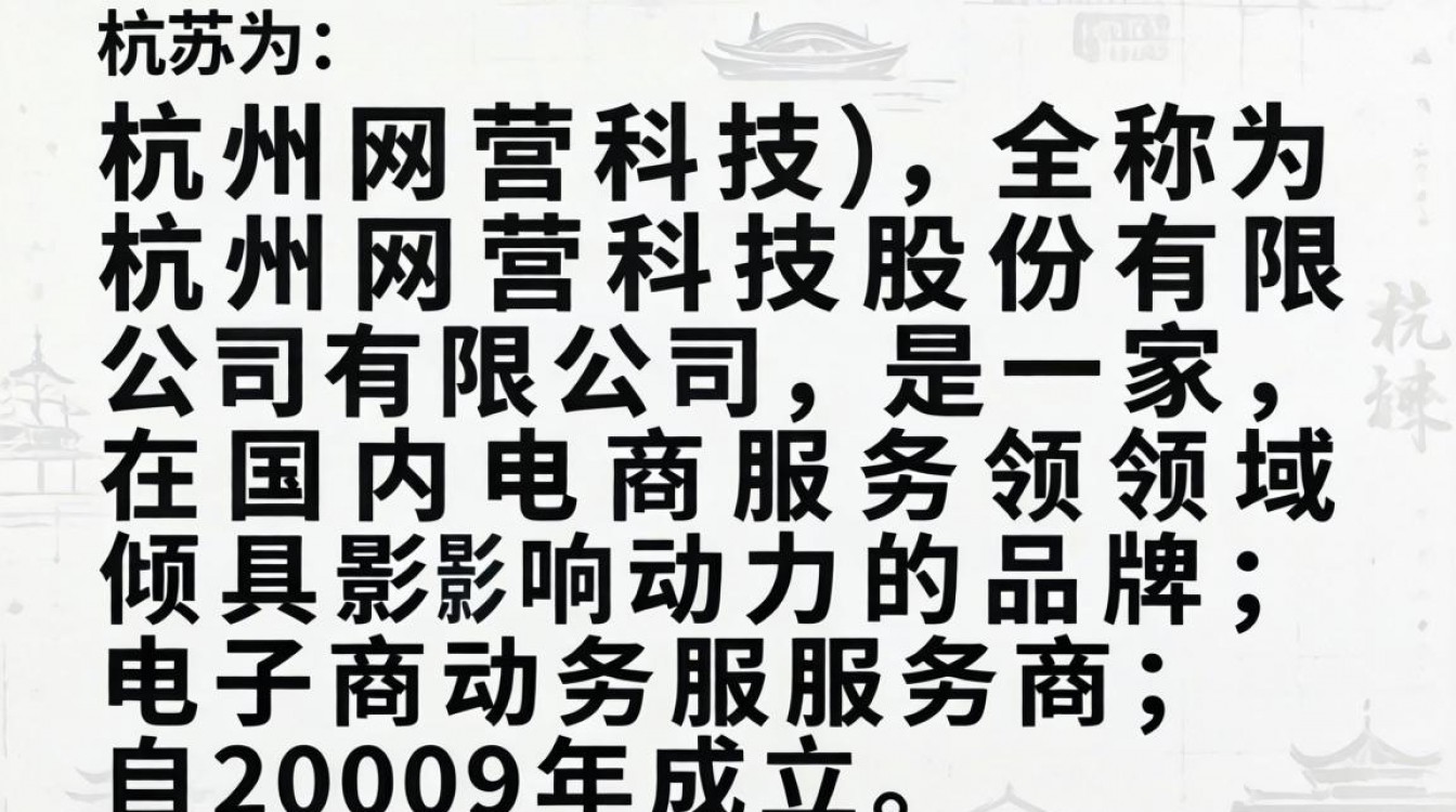 杭州网营科技怎么样?杭州网营科技公司靠谱吗?-图1 杭州网营科技怎么样?杭州网营科技公司靠谱吗?-图1
