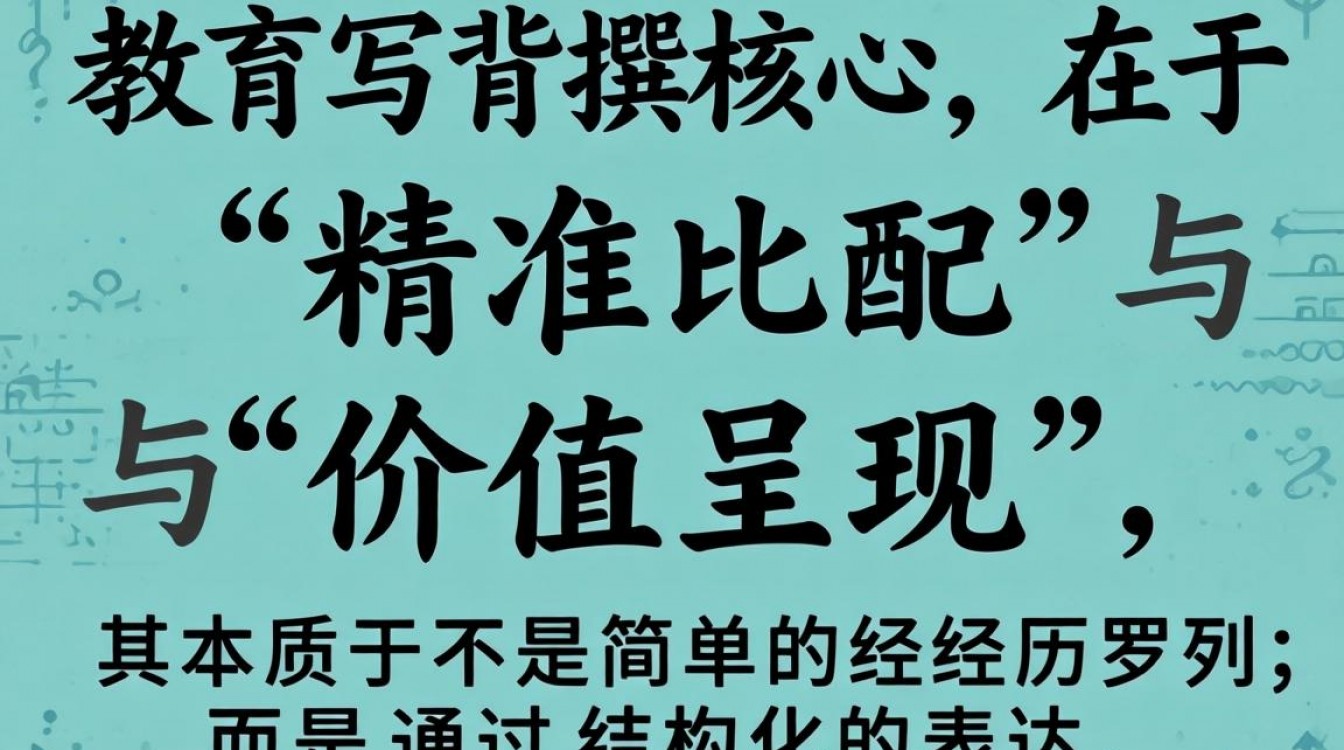 教育背景职务怎么写?简历教育经历职务填写规范指南-图2 教育背景职务怎么写?简历教育经历职务填写规范指南-图2