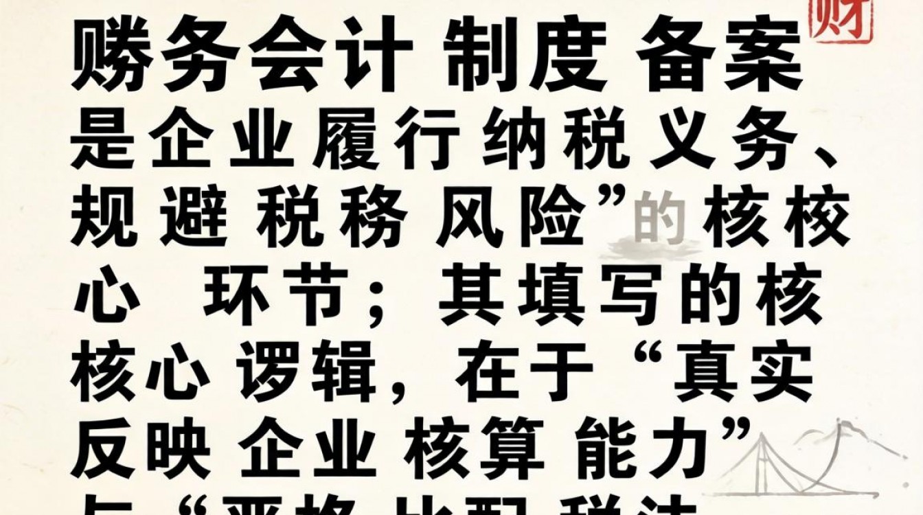 财务会计制度备案怎么填写?详细填写步骤与注意事项解析-图2 财务会计制度备案怎么填写?详细填写步骤与注意事项解析-图2