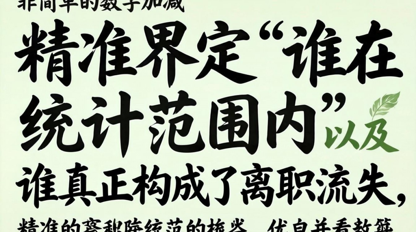 如何计算离职人数?离职率怎么算才正确