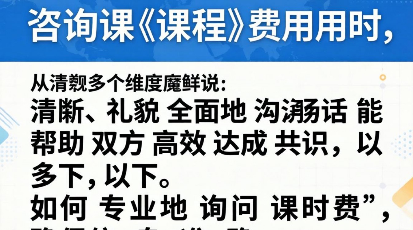 问课时费怎么开口才不尴尬?教你委婉又有效的沟通技巧-图1 问课时费怎么开口才不尴尬?教你委婉又有效的沟通技巧-图1