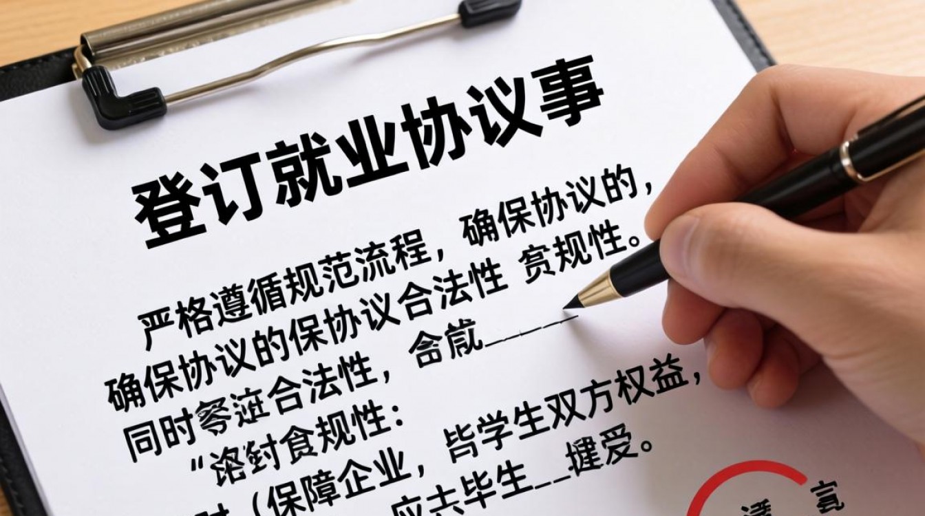 HR签订就业协议书时,有哪些关键步骤和注意事项容易被忽略?-图2 HR签订就业协议书时,有哪些关键步骤和注意事项容易被忽略?-图2